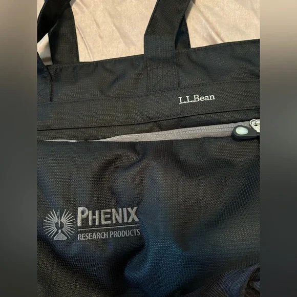 LL Bean Nylon Tote Bag - Picture 4 of 8